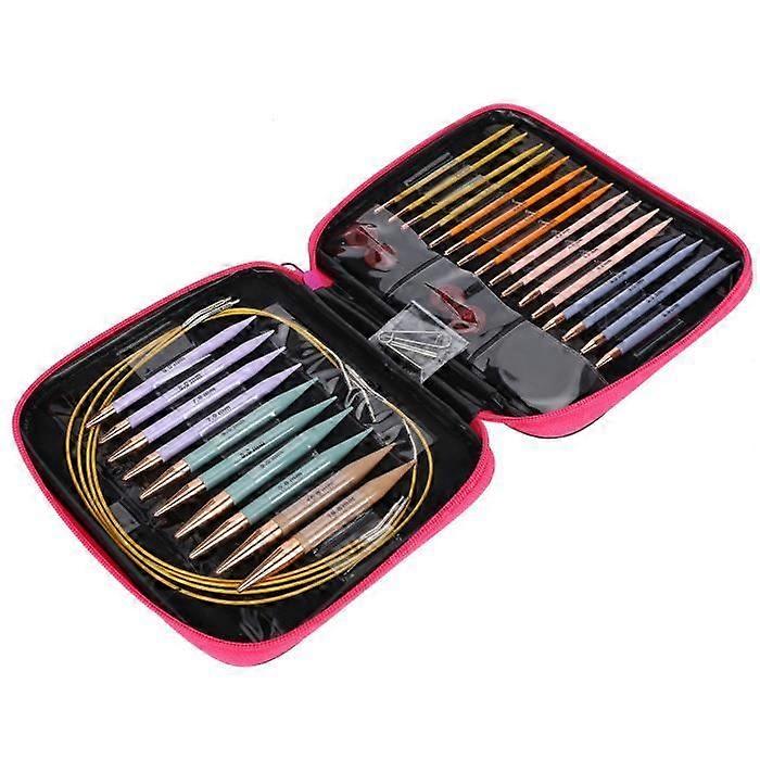 Easily Circular Knitting Needle, Crochet Hook Set, for Sweaters Socks