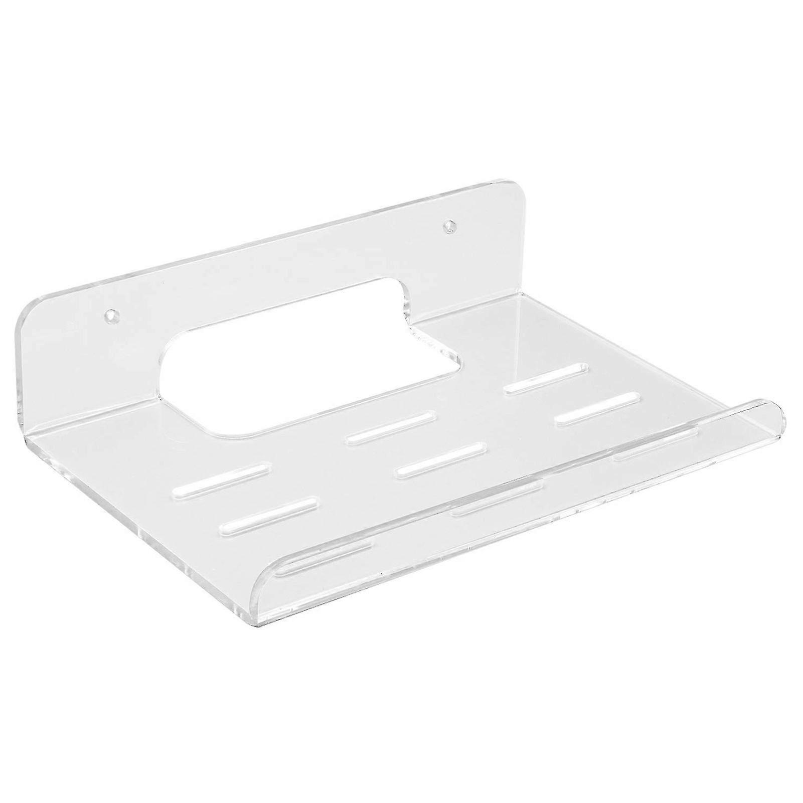 WiFi Router Shelf Wall Mounted Acrylic with Heat Sink for Home Use
