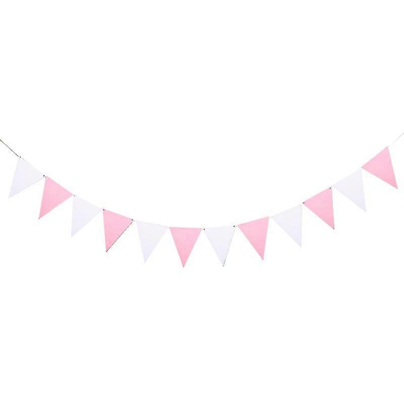 12pcs/set 13*17cm Flags Strings Felt Banner Garlands Birthday Bunting-b13