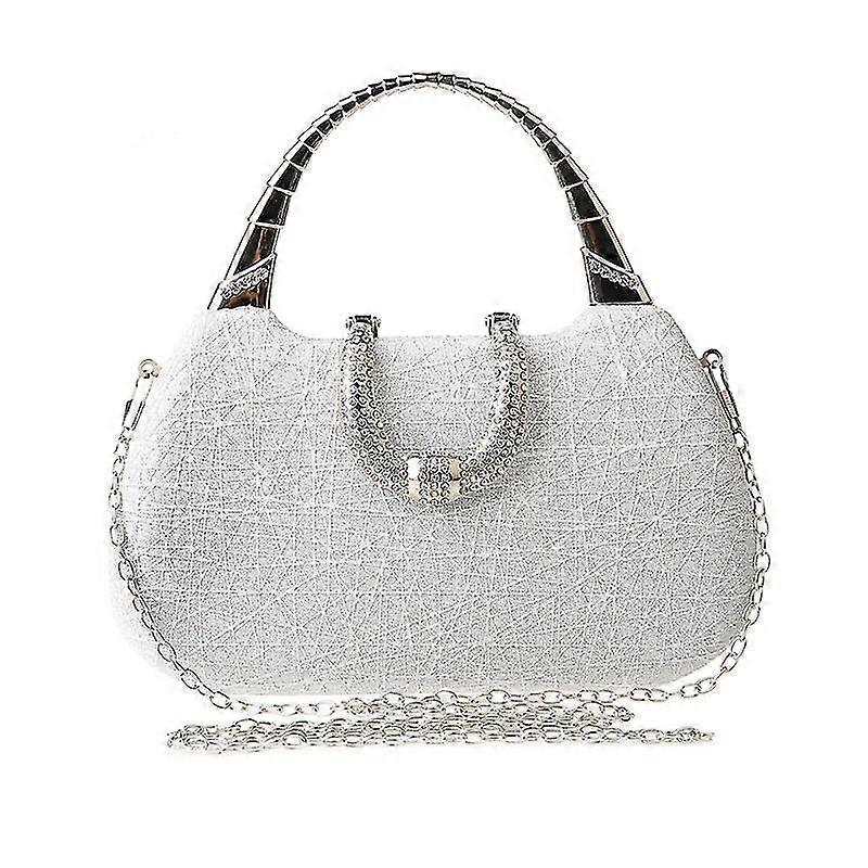 Pochette de dîner en strass pour dames