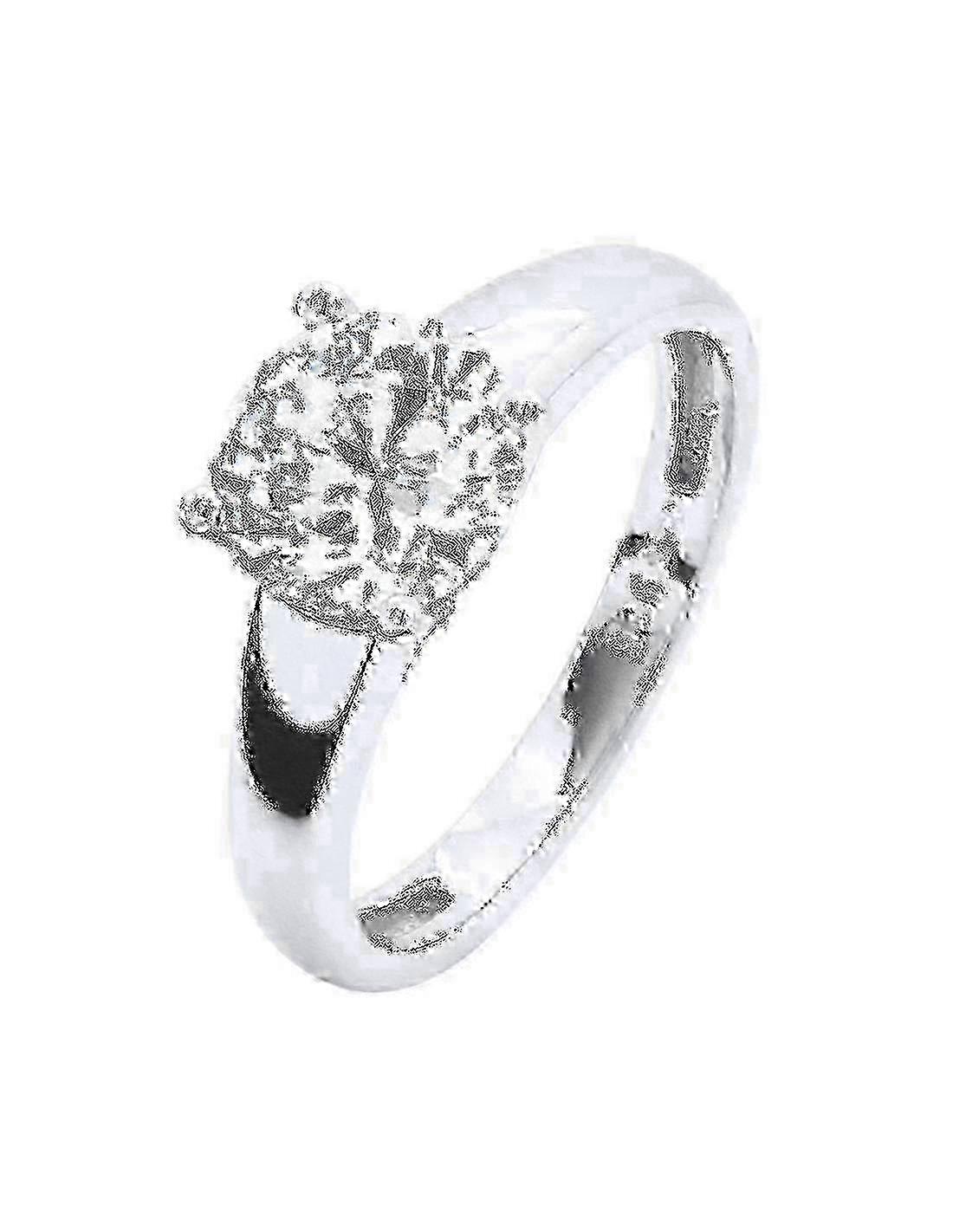 Solitärer Ring - Silber - ONE