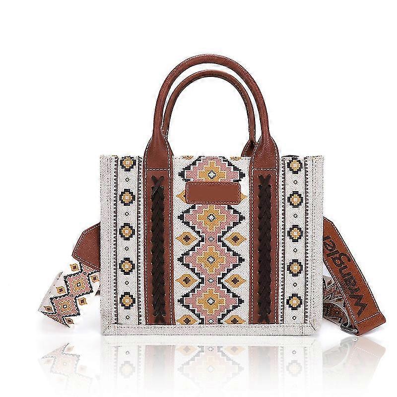Reversible Print Small Canvas Tote