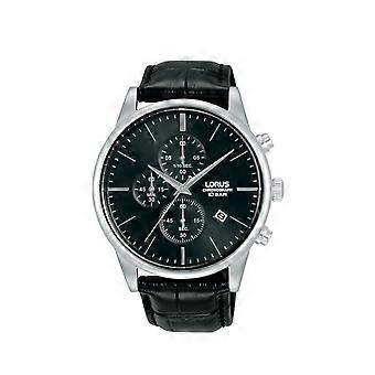 Lorus classic man Montre analogique à quartz pour hommes avec bracelet en cuir de vachette RM367JX9