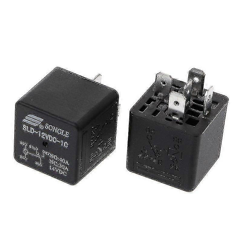 2pcs Sld-12vdc-1c 1.6w High Power Relay No 40a Nc 30a 5pin Automotive Relay