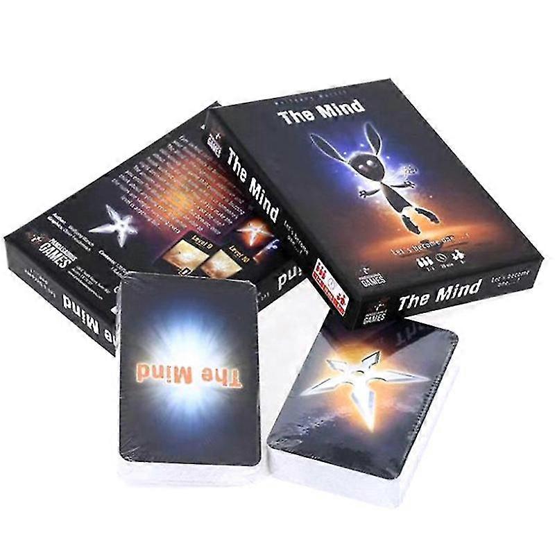 2022 The Mind Card Game Party Puzzle Board Game Team Experience Interactive Game Hfmqv