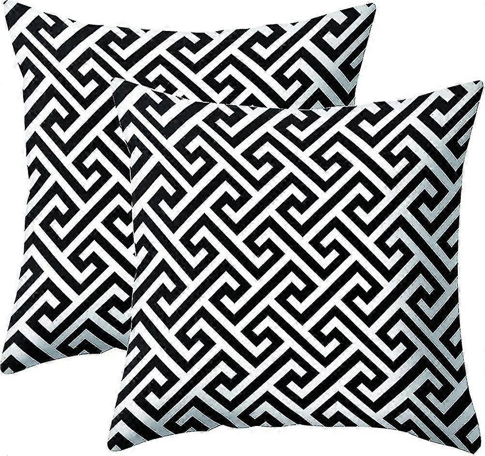 Simple Geometric Super Soft Pillow Case Covers For  Couch Sofa Bed Pillowcase Gift