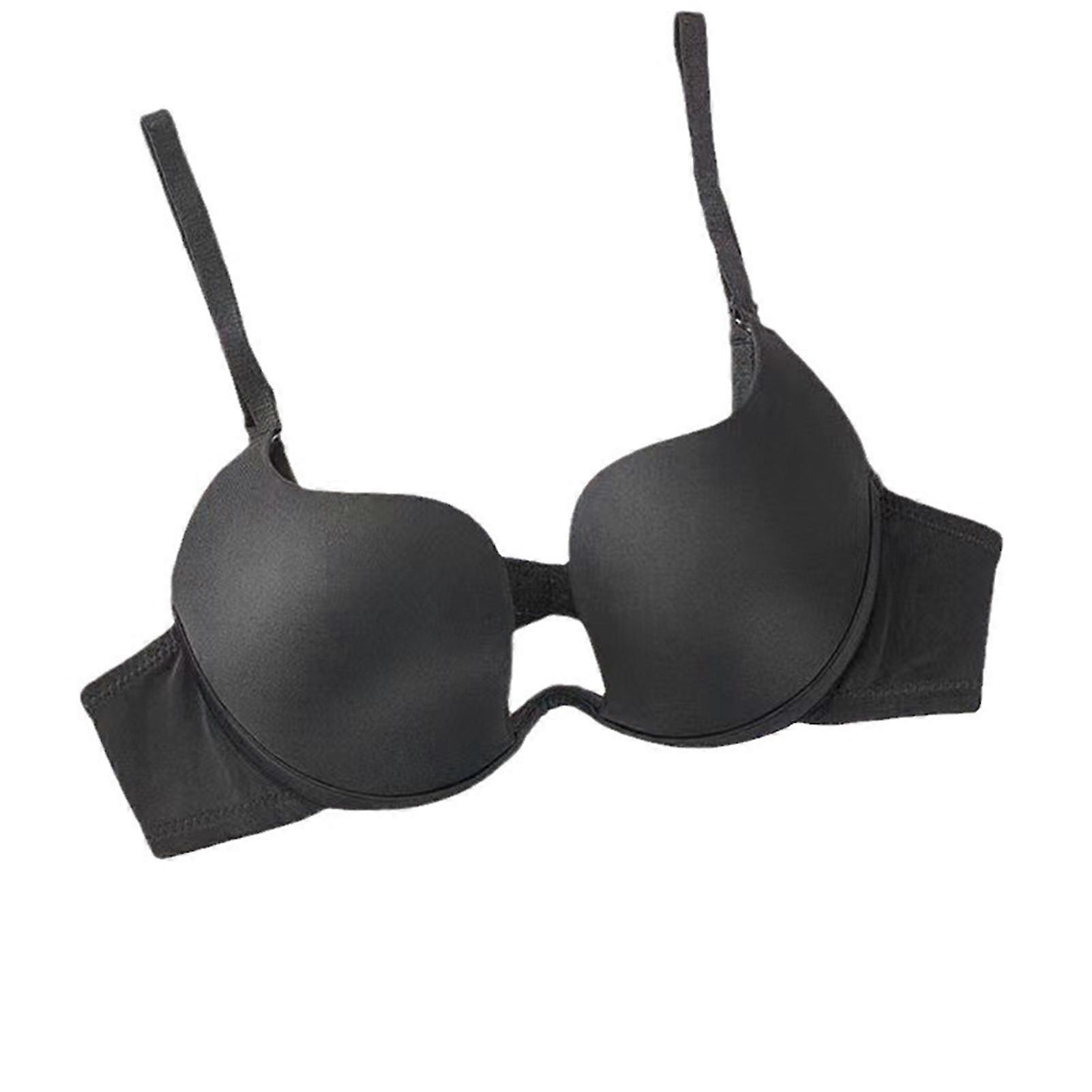 בגדי ריקוד נשים חזייה חלקה בצורת U סקסי בגזרה נמוכה ללא טבעת תחתונים ללבוש יומיומי חיצוני מקורה