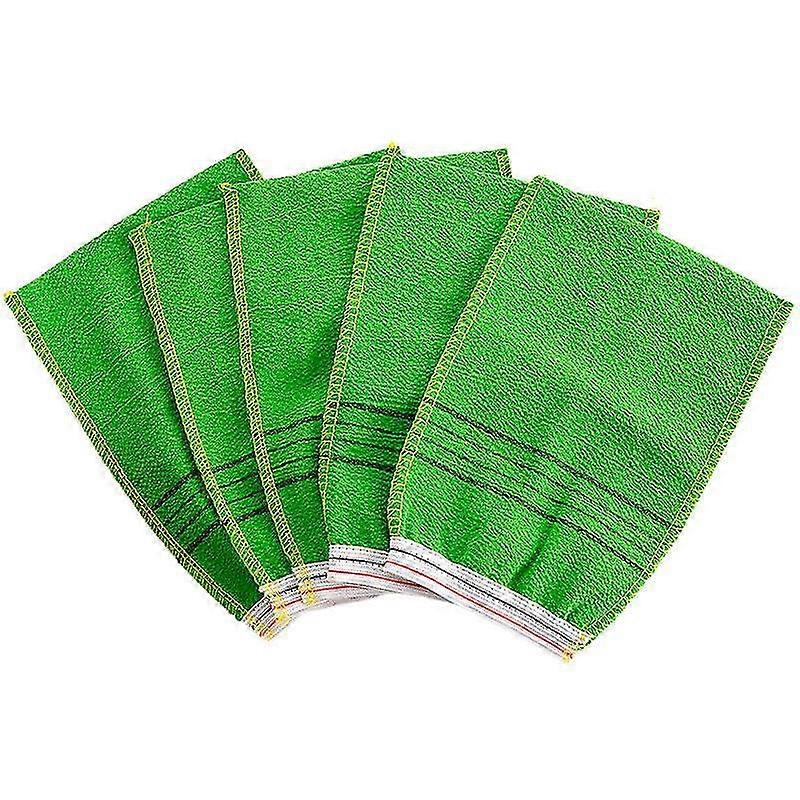 アジアの角質除去ミット両面韓国の角質除去手袋スクラブ手ぬぐいイタリアタオル 死んだ皮膚を取り除くため カルススクラバーシャワースクラブ