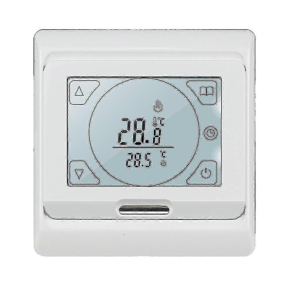 Heating Radiators Digital Lcd Floor Heating Thermostat Electric 16a Touch Screen Programmable