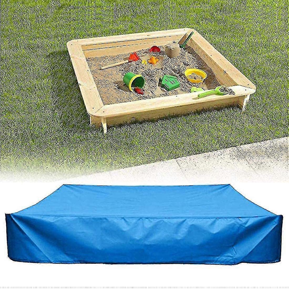 Yyh-sand Pit Sandbox Cover With Drawstring Waterproof Uv Protection For Sandbox Outdoor