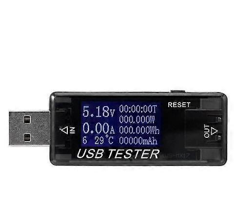 Digital Multifunction USB Tester 4-30V Mini Current Voltage Charger Capacity Detector Electical Energy Digital Display