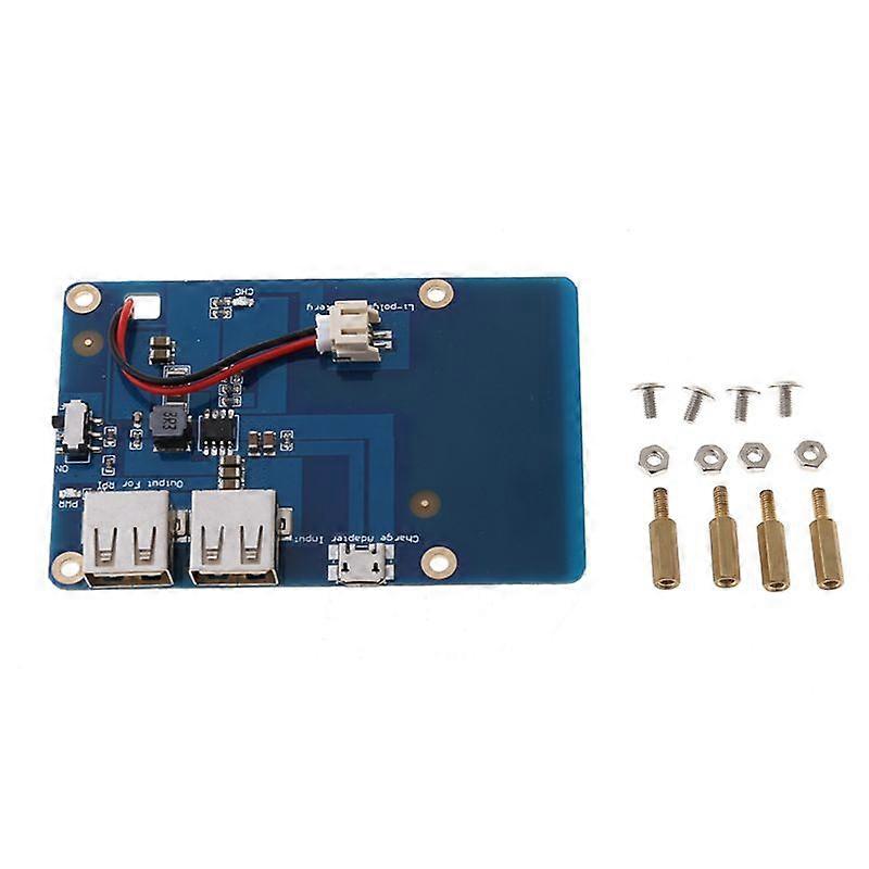 Lithium Battery Power Supply Expansion Board with Switch for Raspberry Pi 3