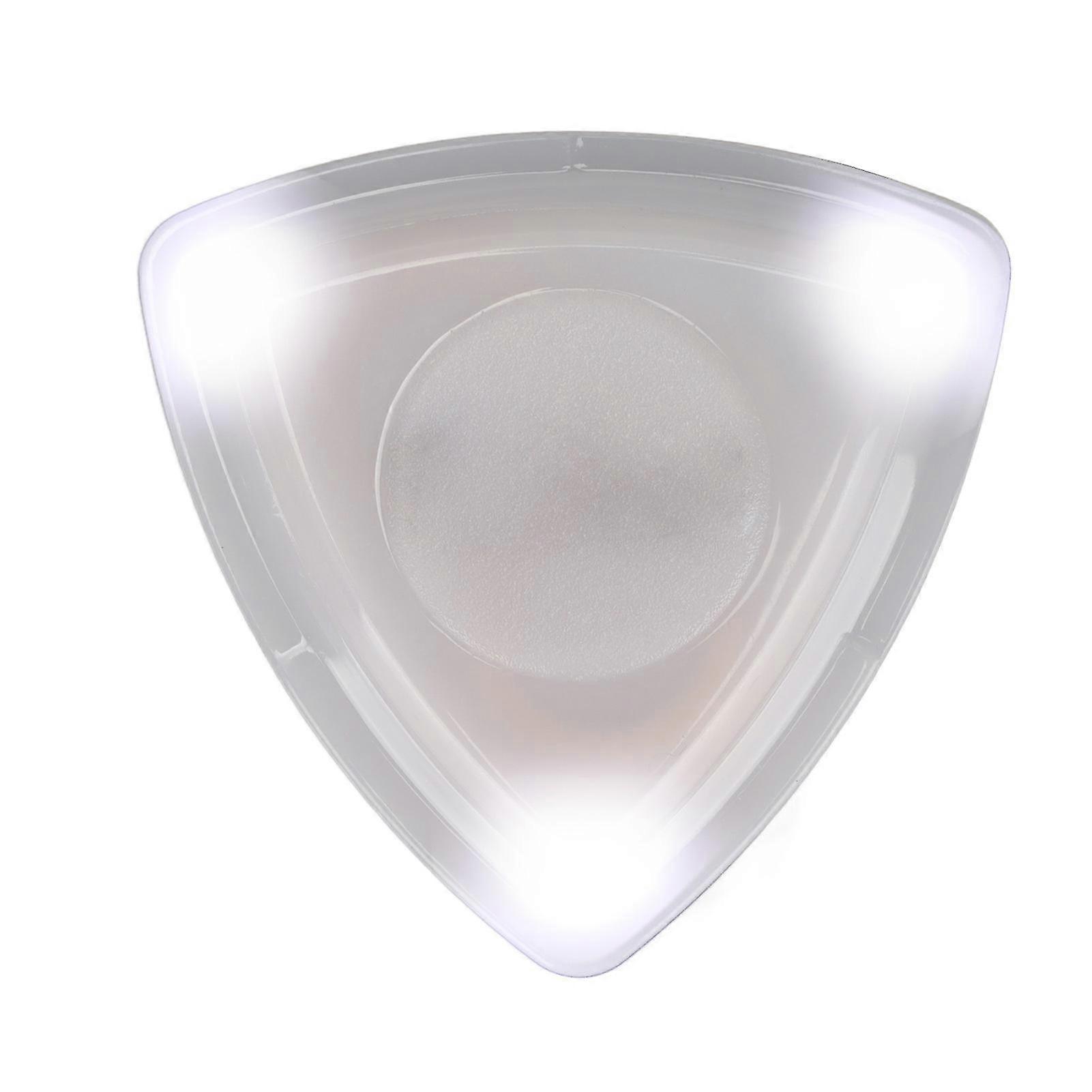Glowing Guitar Pick with High Sensitivity LED Light Guitar Pick Replacement with Battery White