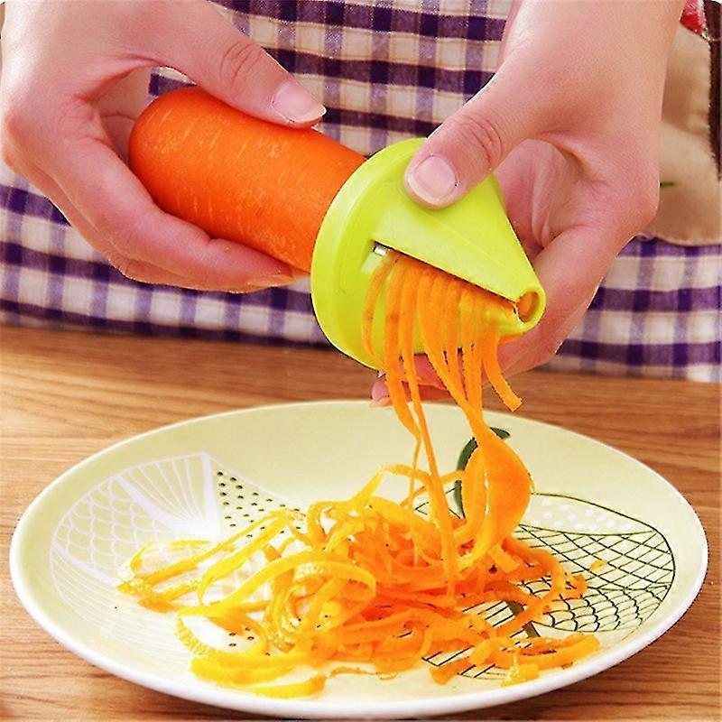 Küche Gadget Trichter Gemüse Karotten Rettich Cutter Shred Slicer Spiral Gerät