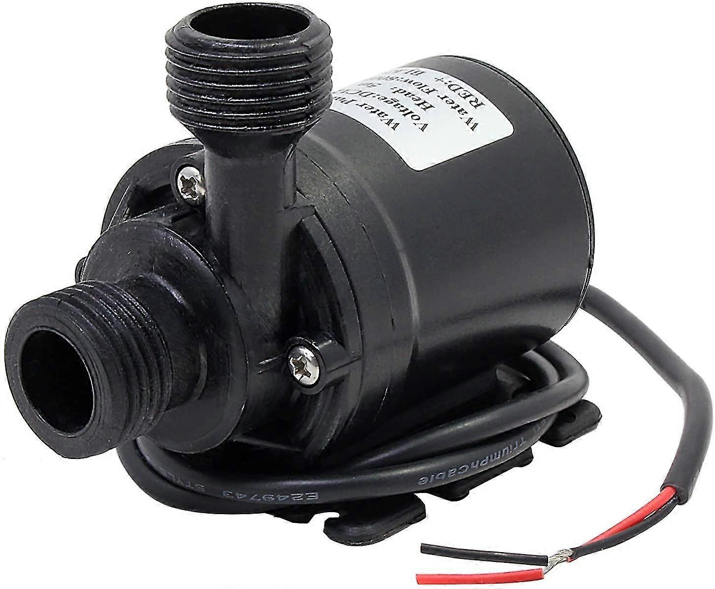 800l / h 5m משאבת מים טבולה DC 12v משאבה אמפיבית עבור אקווריום בריכת בריכה מזרקה סולארית מזרקה שחייה בריכת מים זרימת מים