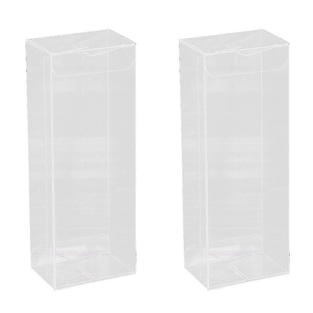 25pcs Pvc Transparent Packaging Box Plastic Storage Multipurpose Storage Box Gift Container