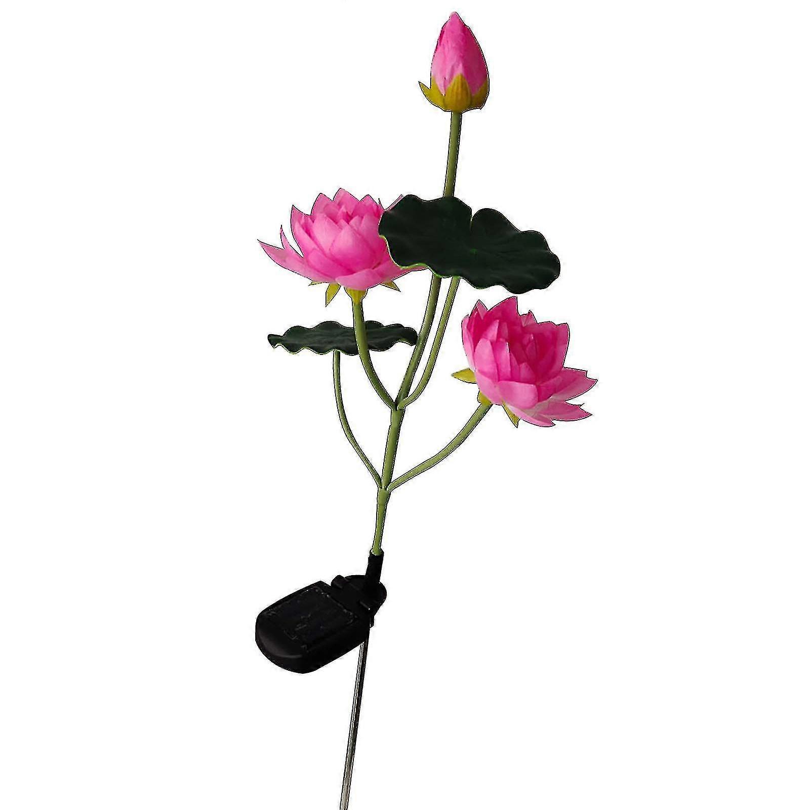 Led Outdoor Simulation Garden Light,color Changing Solar Lights