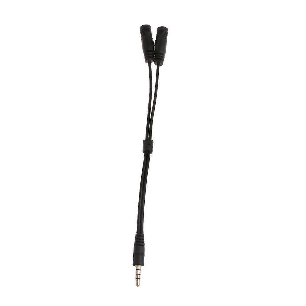 3.5mm στερεοφωνικός ήχος 1 αρσενικό σε 2 θηλυκό καλώδιο προσαρμογέα ακουστικών/μικροφώνων Υ διαχωριστών Υ
