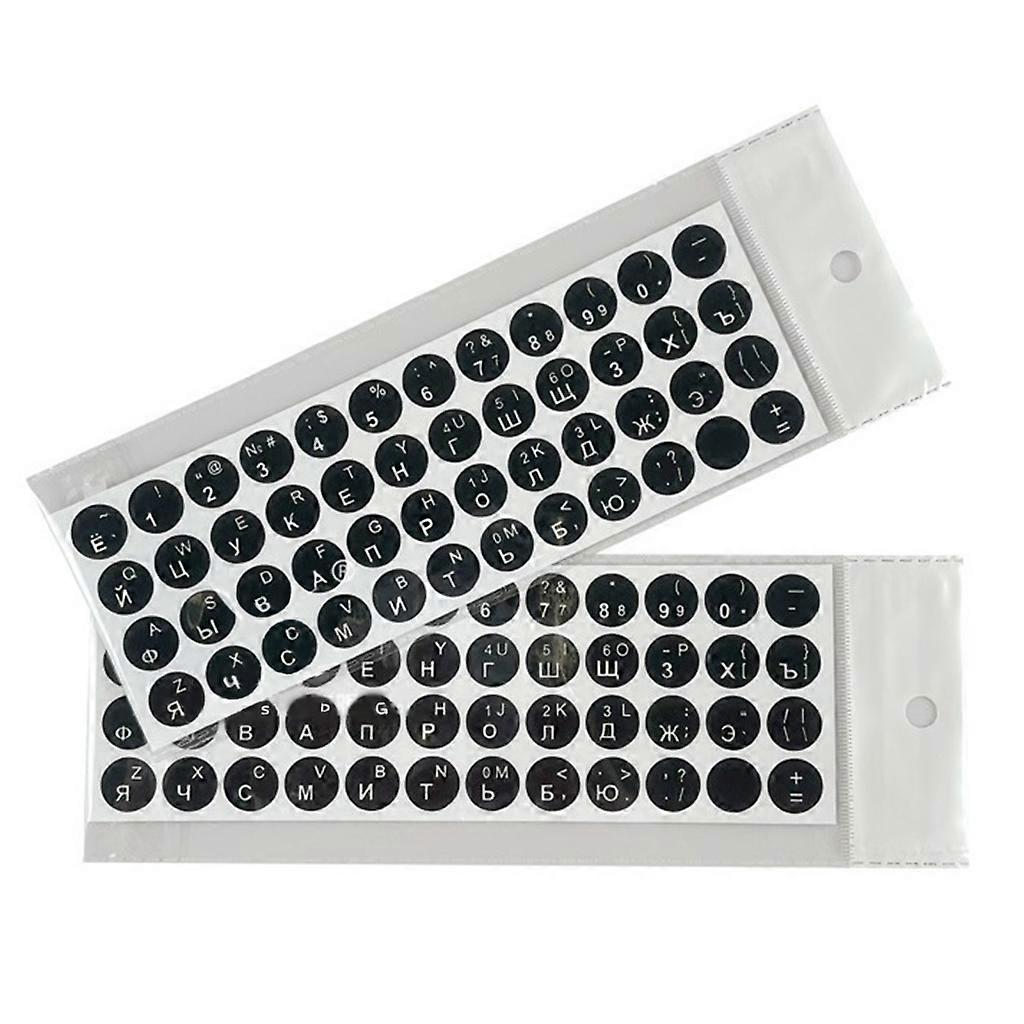 Replacement Computer Keyboard Stickers for Computer Laptop Notebook Desktop