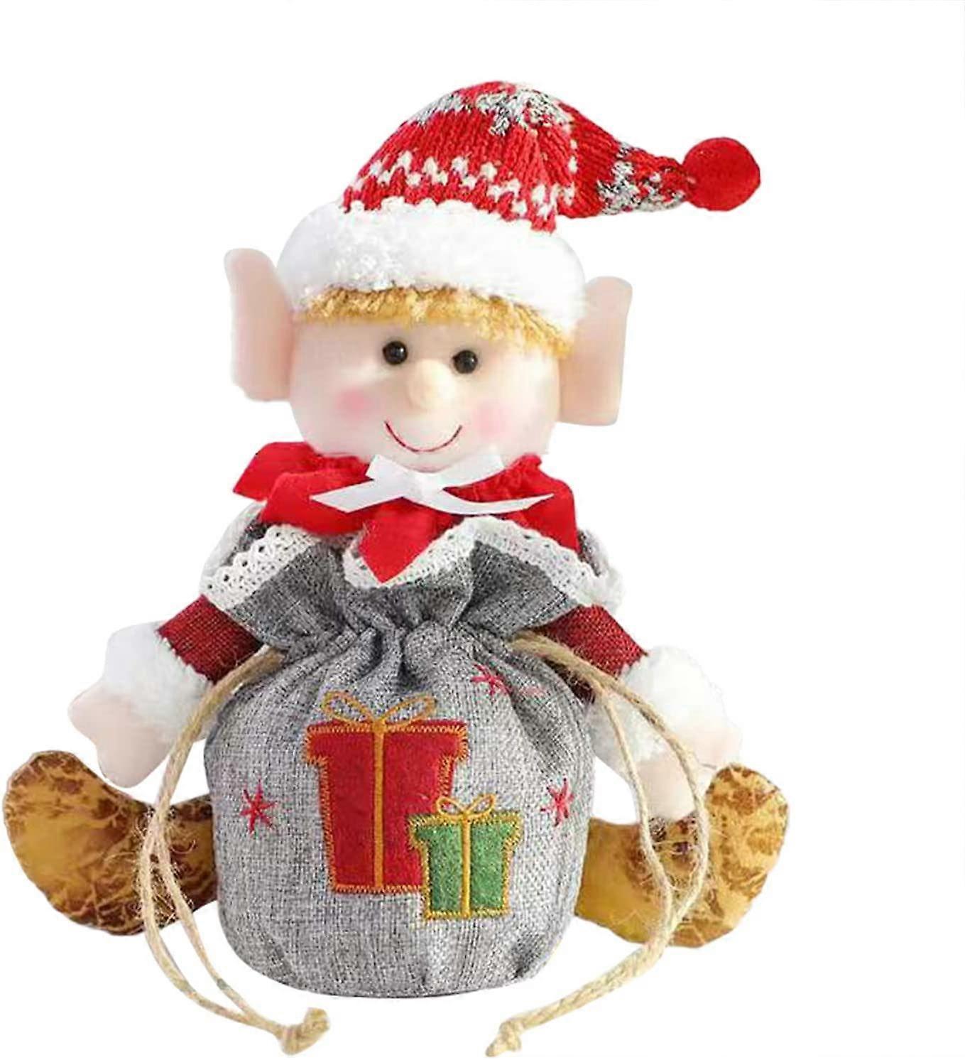 Creative Gift Tree Decorative Bag Cartoon Storage Under 5 (Elf)