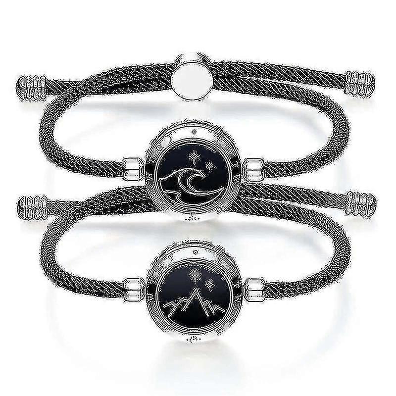 Long Distance Couple Smart Bracelet Bluetoothompatible Connection Tw