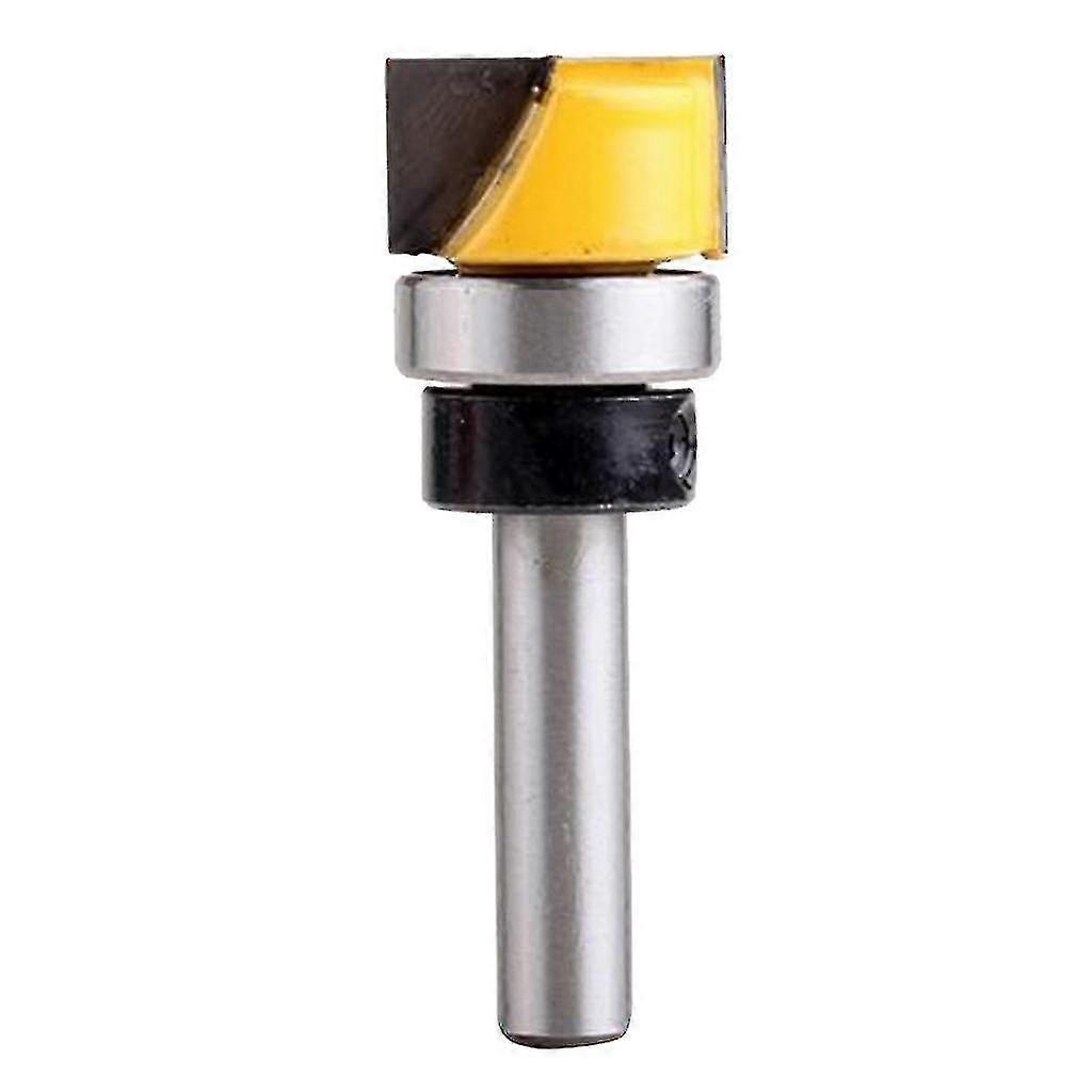 Punta de carburo Hinge Mortise Flush Trim Template Router Bit - 8mm Shank