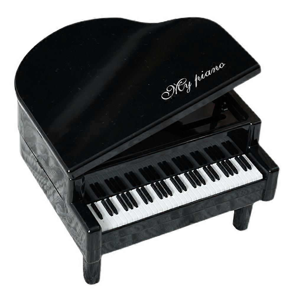 Creative Piano Model Decor Mini Piano Desktop Ornament Practical Photo Prop