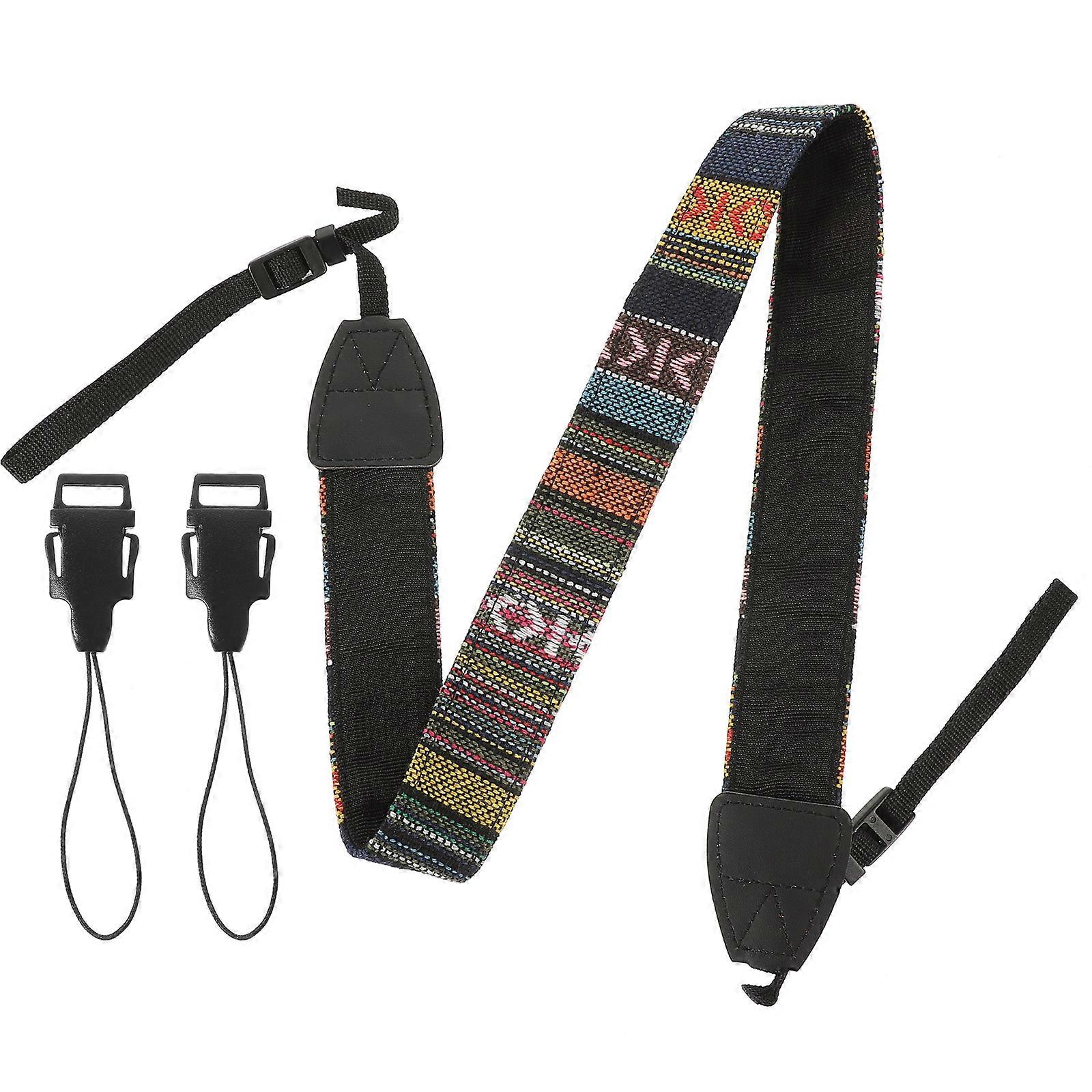 Adjustable Straps Camera Neck Straps Vintage Camera Strap Belts Camera Camera Wrist Straps Long Camera Strap