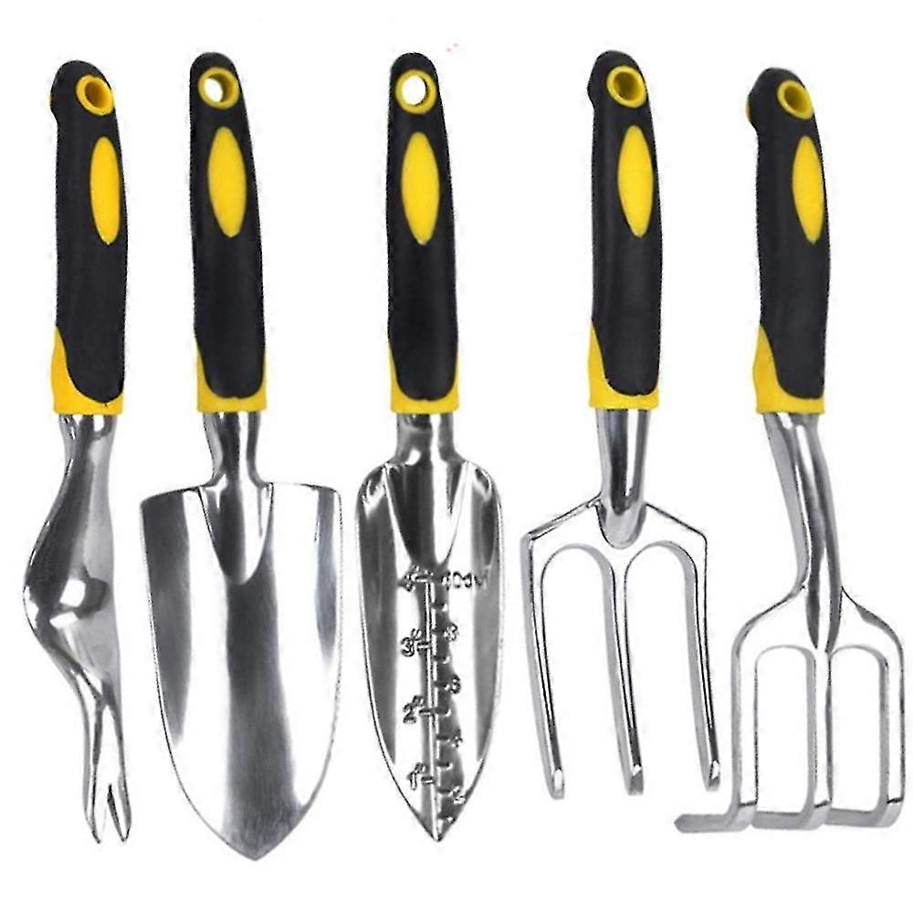 Garden Tools Set,contains 5 Pieces High Quality Gardening Tools