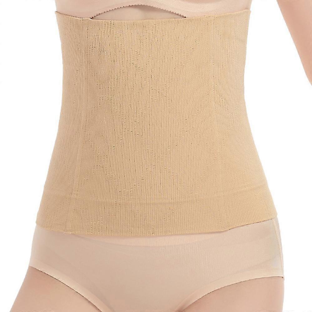Roupas femininas de modelagem da cintura com envolvimento do cós para apoio pós-parto e recuperação de perda de peso (tom de pele)