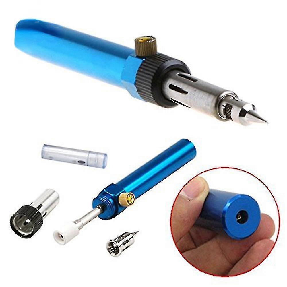 Gun Refillable Butane Pen Gas Blow Torch Soldering Iron Function Power Tools