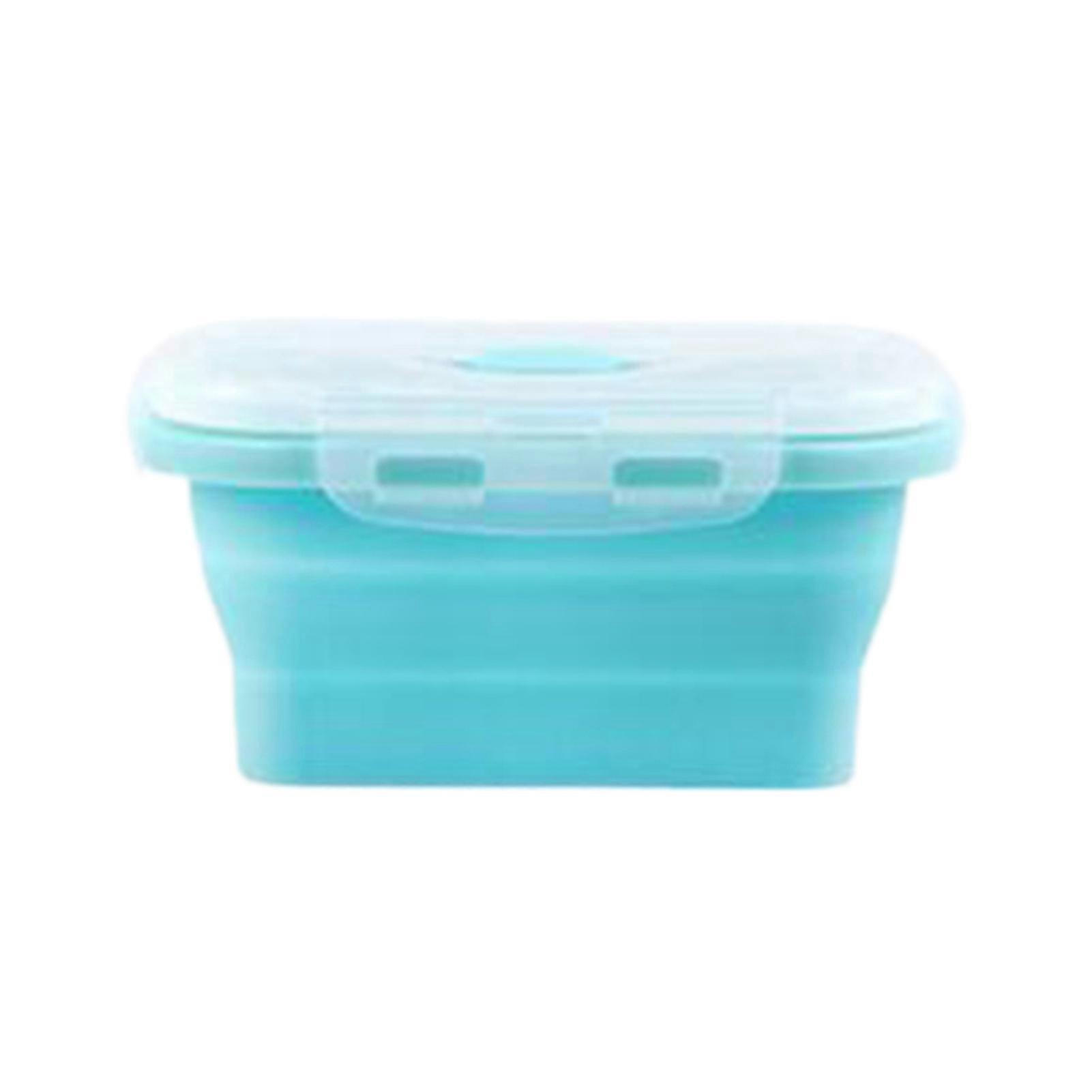 350/500/800/1200ML Lunch Container Foldable Microwavable Removable Lid Good Sealing Fresh-keeping Food Container Kitchen Supply Jikaixiang
