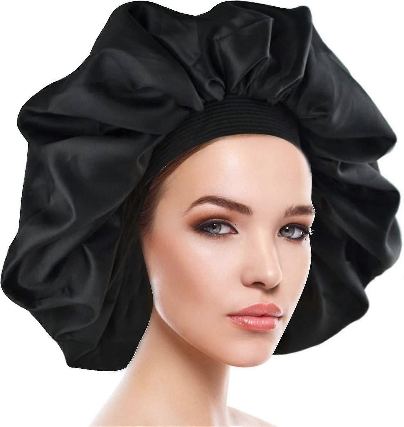 Soft Waterproof ,acsergery Extra Large Sleep Cap,acsergery Black Day High Quality