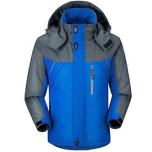 Mens Winter Warm Fleece Jacket Coat Lining Thick Waterproof Mountain Jacket