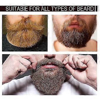 3pcs Huile de soin de barbe Cheveux Huile de croissance de barbe Nourrir Adoucissement Barbe Infirmière Essence