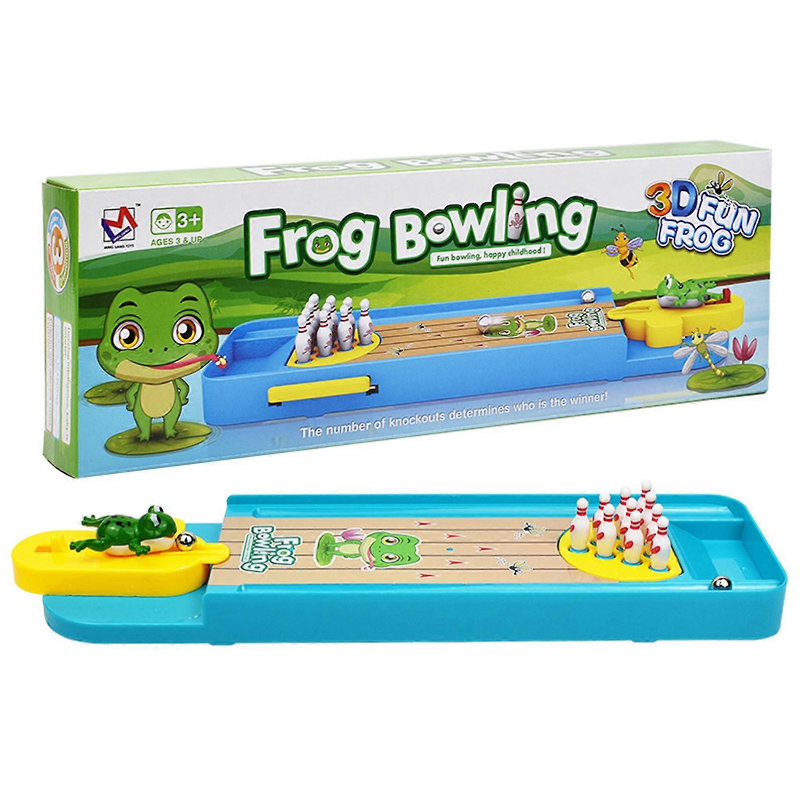Mini Desktop Bowling Game Toy Funny Indoor Parent-Child Interactive Table Sports