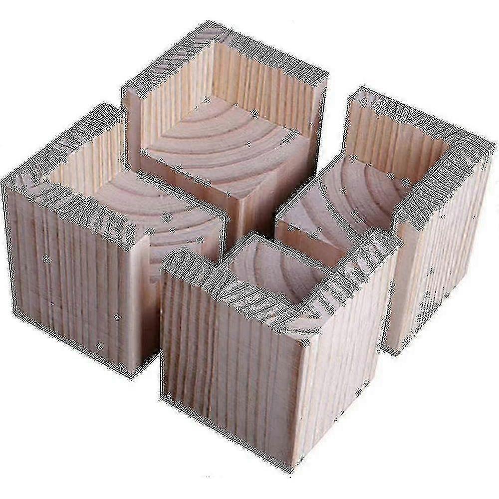 Sett med 4 tre seng stigerør for tunge møbler