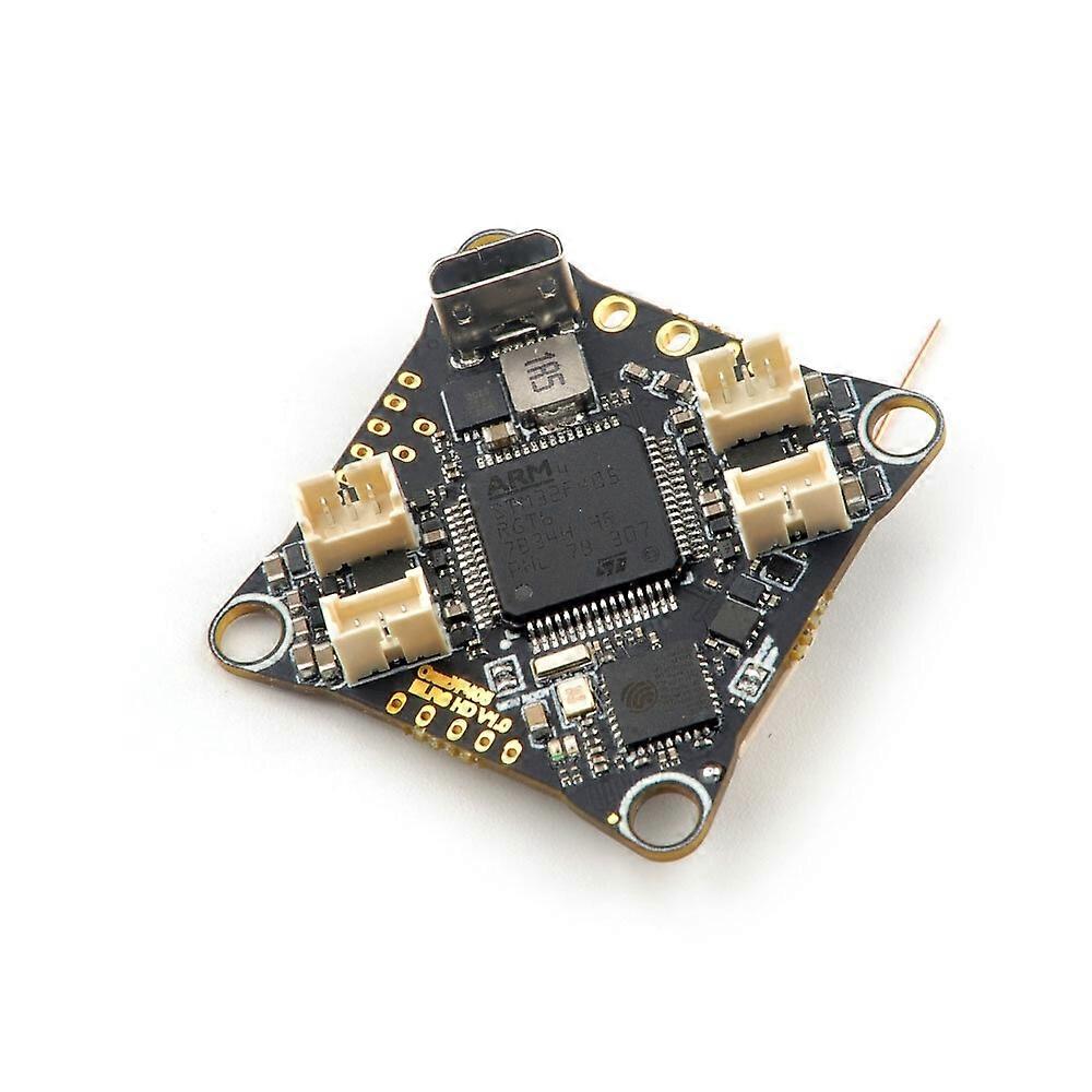 25.5mmx25.5mm Happymodel CrazyF405HD ELRS AIO 1-2S F4 Flight Controller Built-in 12A BL_S 4In1 ESC R