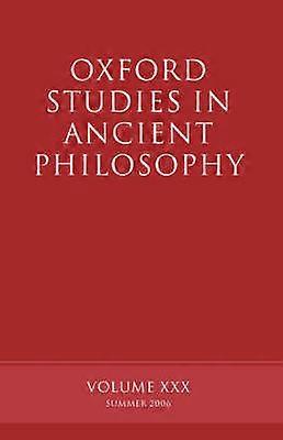 Oxford Studies in Ancient Philosophy