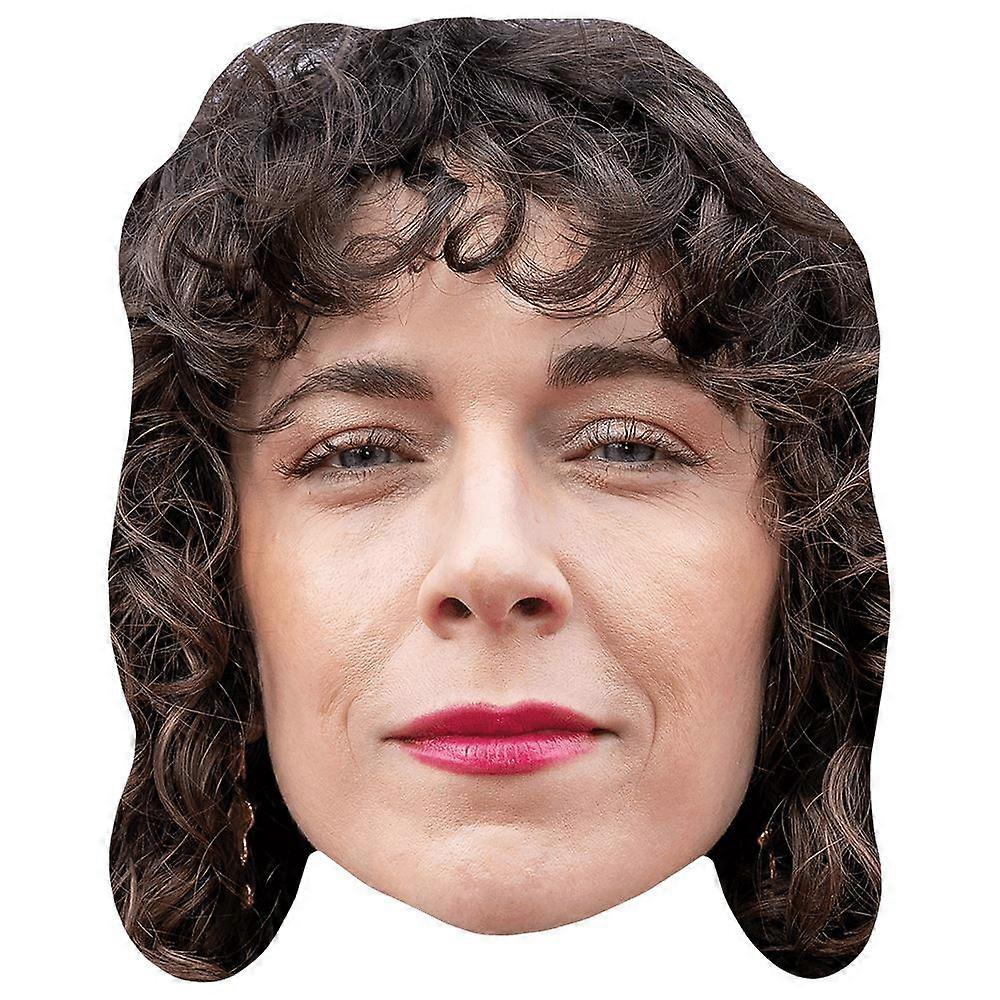 Jen Tullock (Curls) Big Head. Larger than life mask.