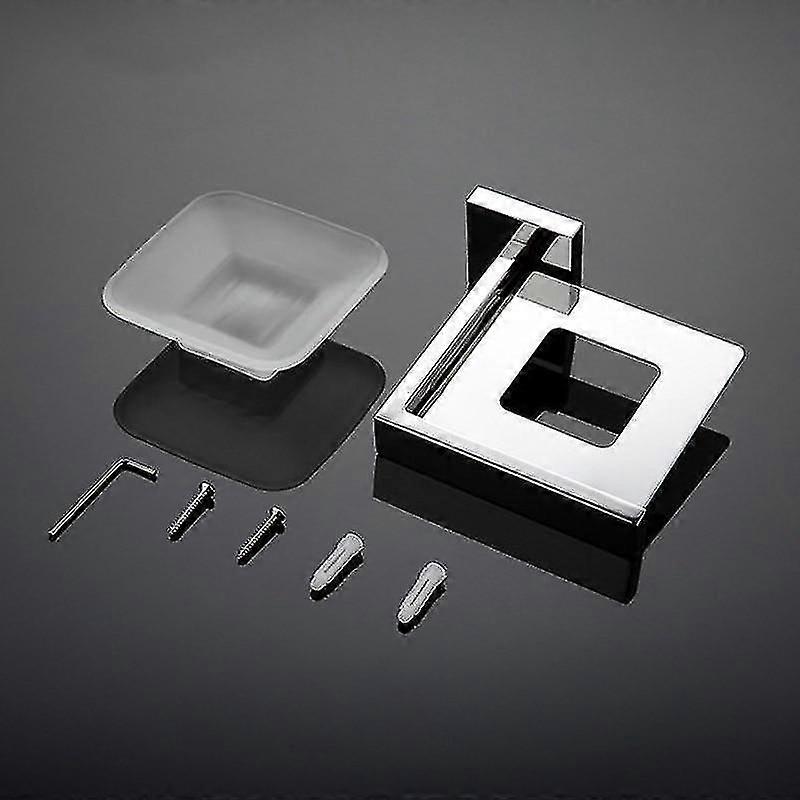 Stainless steel bathroom hardware set soap dish