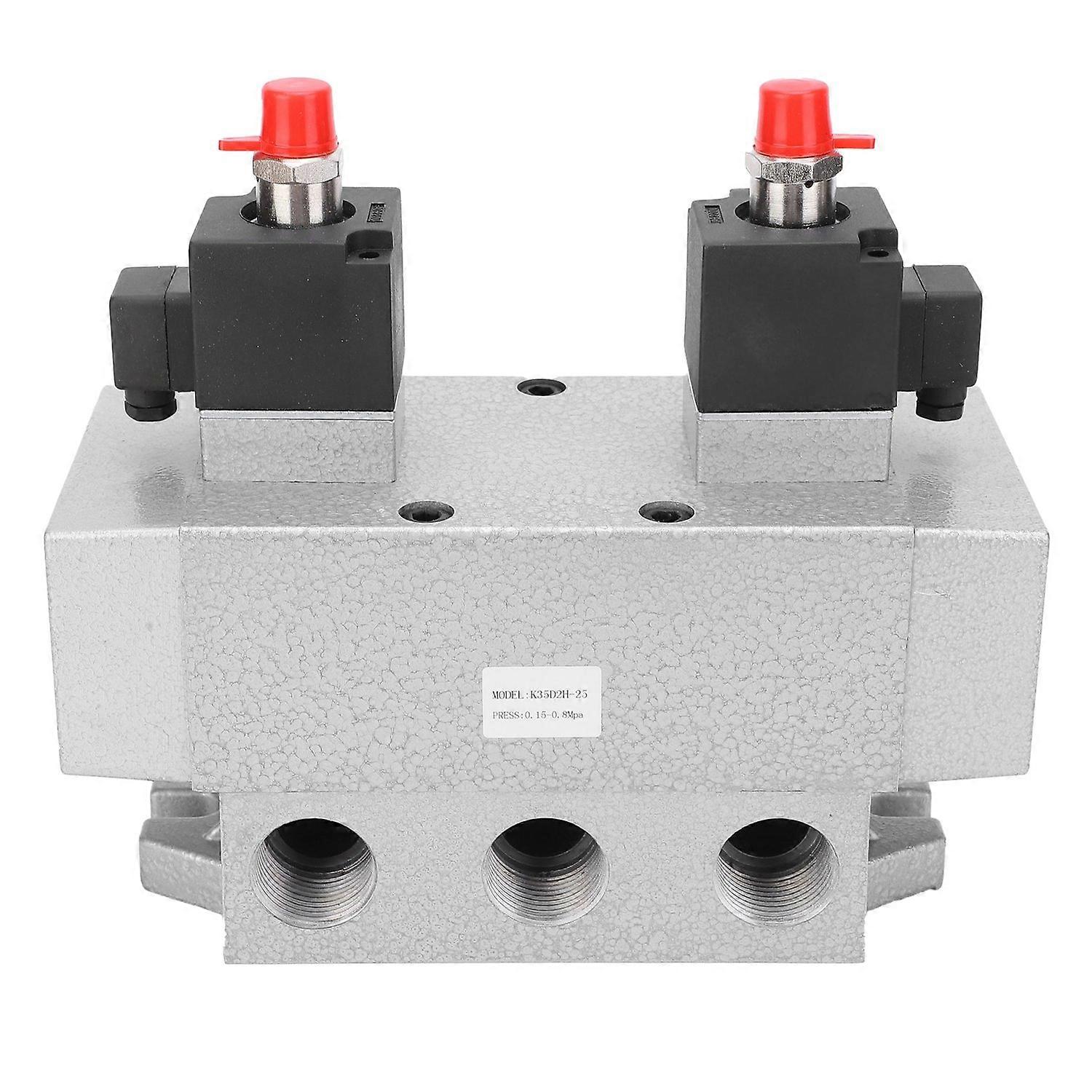 Solenoid Valve 3‑Position 5‑Way Double Electric Control Sliding Column Structure G3/4in K35D2H-20AC2