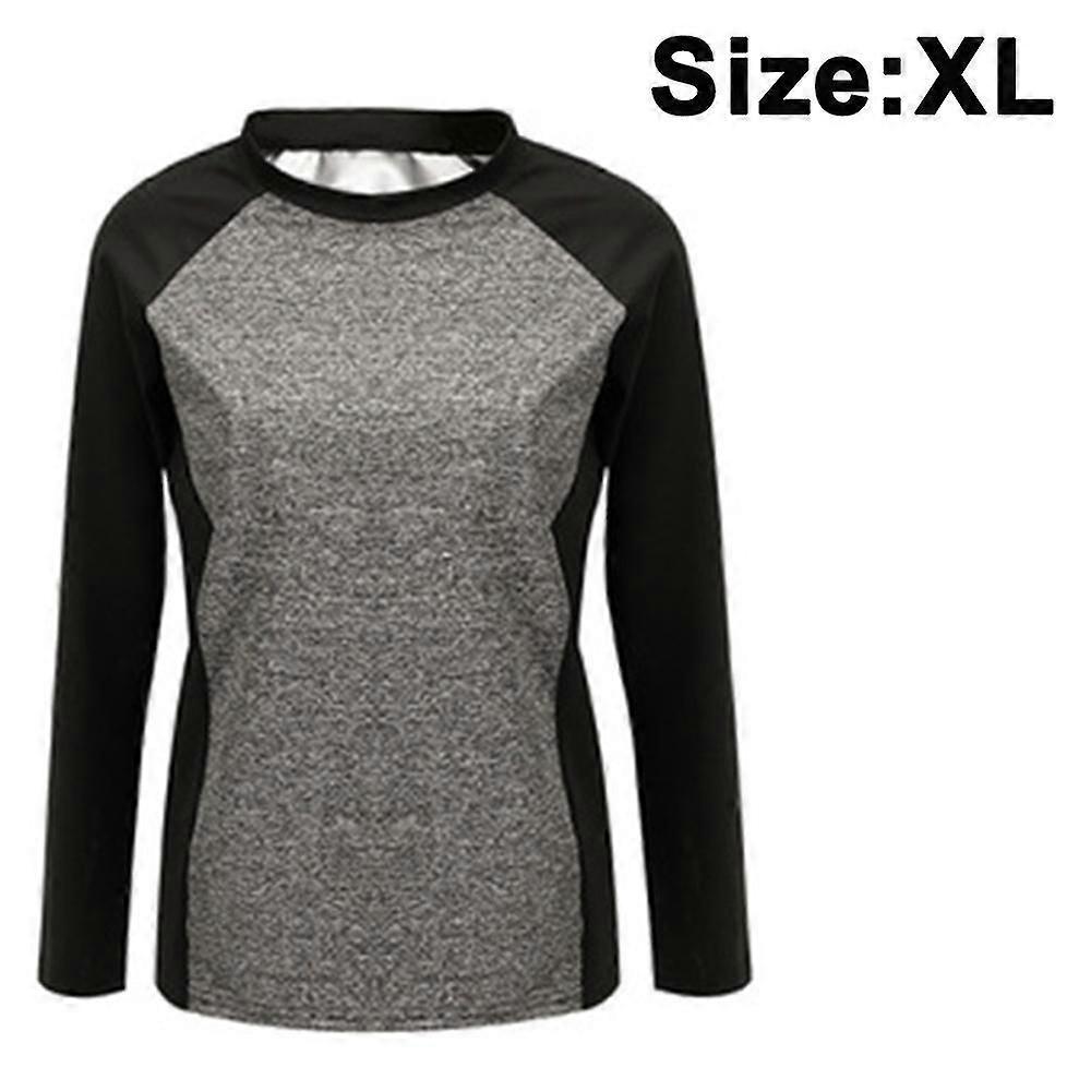 Sauna Suit Sweat Suit Sportswear Anti Rip Sweat Suits Gym Boxing Workout Body Sculpting Sports Long-sleeved Clothing