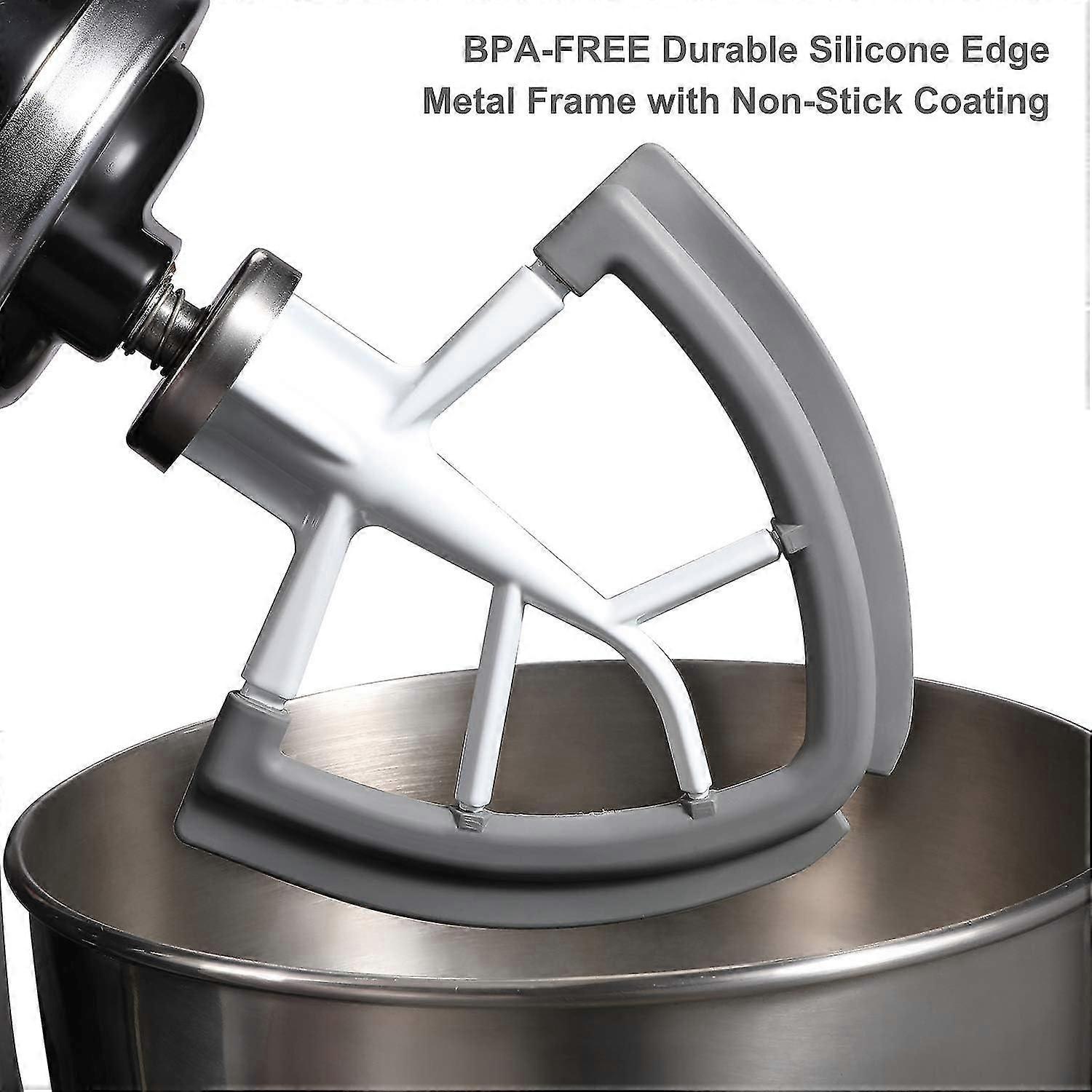 Flex Edge Beater Per Mixer Kitchenaid, Bordi In Silicone Su - 5