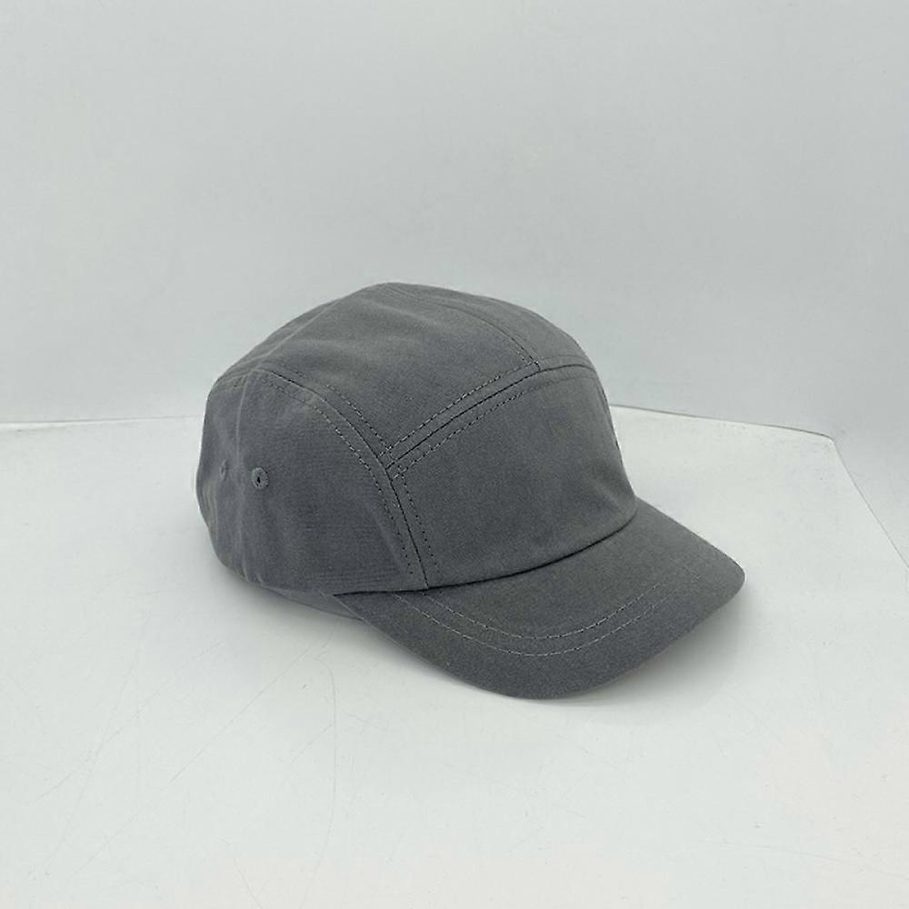 Dotpet Flat Top Cap Men's And Women's Adjustable Baseball Cap(Grey)