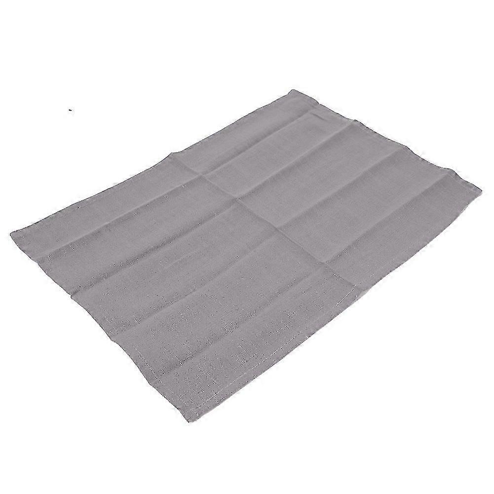 Cotton Dinner Napkins Soft And Comfortable Reusable Napkins Durable Linen NapkinsGray