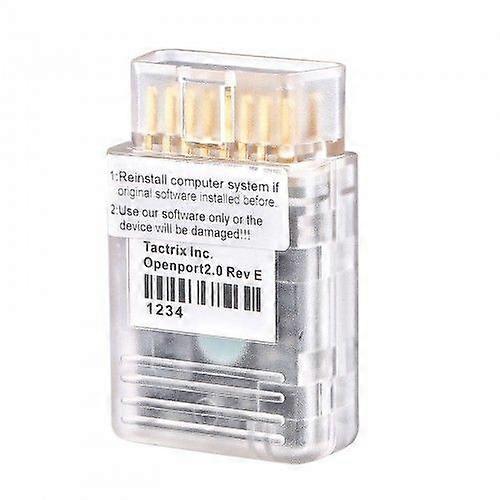 Openport 2.0 ECUFLASH ECU CHIP TUNING TOOL gold-plated connector