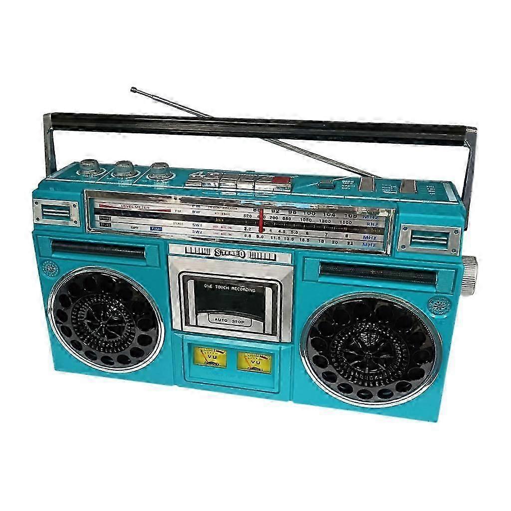 נגן קלטות חנות ממיר קלטות ל- MP3 עם שקע אוזניות רדיו ביתי כסף