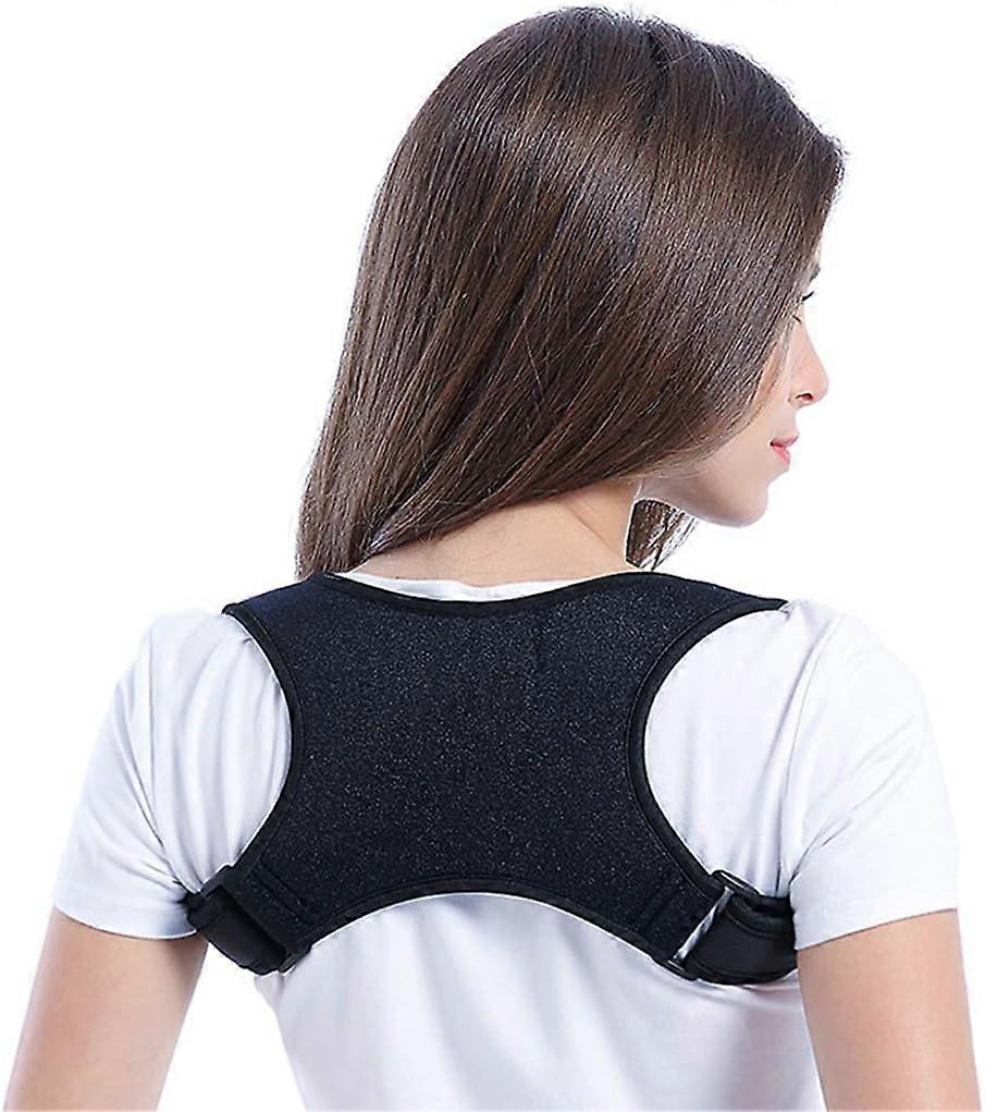 Posture Corrector Adjustable Back Straightener for Upper Back Support, Physical Therapy Spinal Brace, Comfortable Fit