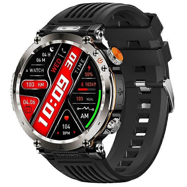HT30 silikone rem 1,7-tommer smart ur sundhedsovervågning kompas sportsur
